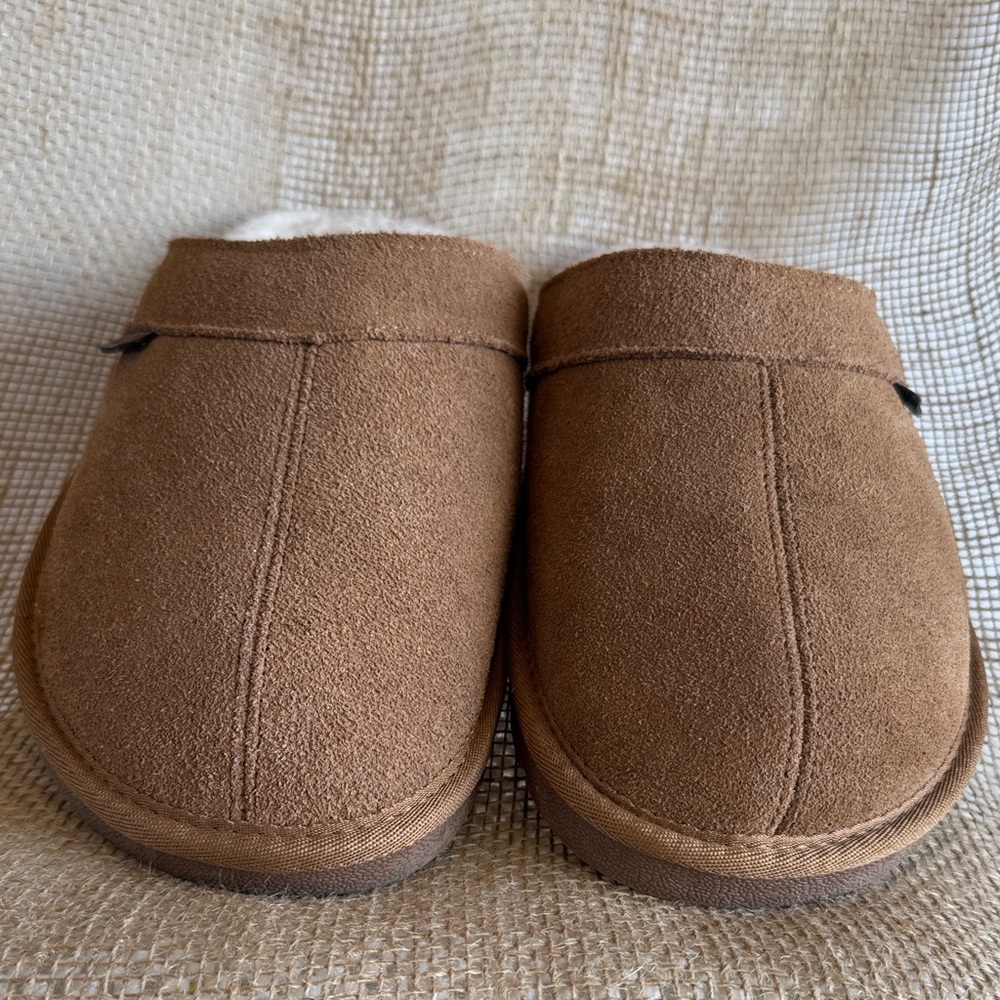 Muk Luks Tan Men's Slip-On Loafers